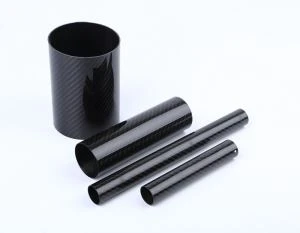 25 x 22 mm Ultrahigh Modulus 3K obyčejná karbonová trubka pro prodej